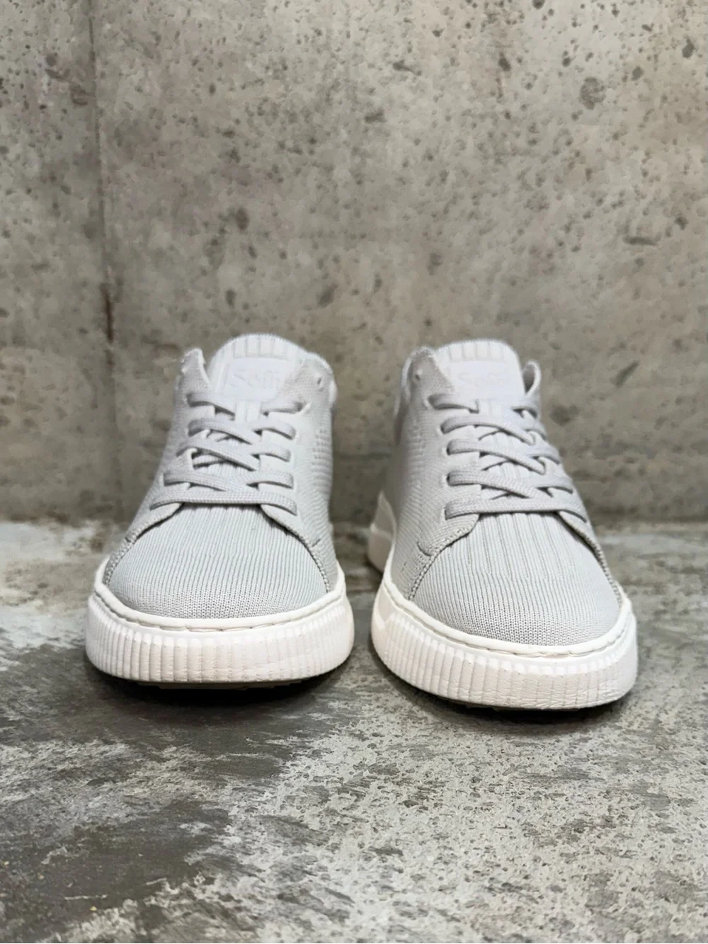 Sofft Faro Knit Comfort Sneakers Gray Size 9